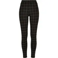 Urban Classics - Leggings voor dames, model TN738 (maat XS) (zwart/wit)
