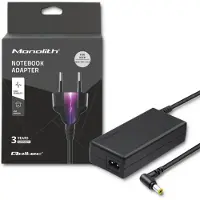 Qoltec 50087 Power adapter for Acer | 90W | 19V | 4.74A | 5.5*1.7 | +power cable