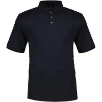 Armani Exchange Heren Marine piqué polo (L), Casual, Katoen, Korte mouwen, Marineblauw XM001290AF10366UB101