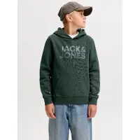 Jack & jones Junior Sweatshirt 'Corp' spar / donkergroen