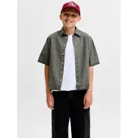 Jack & Jones Junior Overhemd grijs