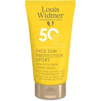 Louis Widmer Face Protection Sport Spf50 Licht Geparfumeerd 50 ml Zonnecrème
