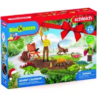 Schleich Dinosaurussen 24-delige Speelset voor Kinderen 4+, Adventskalender 2022