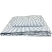 Town & Country Dekbedovertrek Newport Stripe Blue Katoen-140 x 220 cm