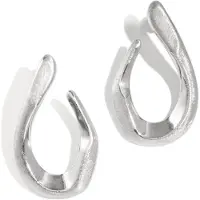 Cala Rose Oorbellen 'MARCIA' zilver