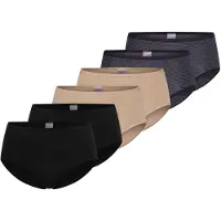 Schiesser Dames midi slip 6 pack Modal Essentials