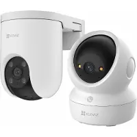 Ezviz H8c SE 2K Buitencamera + H6c G1 4K Beveiligingscamera - 360° Pan & Tilt - Patrol Mode & Human Detection - Draadloos