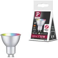 Paulmann Standaard 230 V Smart Home Zigbee 3.0 LED-reflector GU10 350lm 4,8W RGBW+ dimbaar Chroom mat