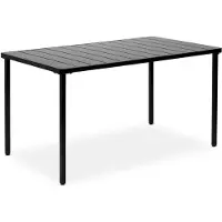 Idimex Tuintafel AZALEA 140 x 80 cm – Zwart