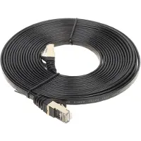 UNITEK Platte Ethernet Patchcord Cat.7 5M Voor Routers Met De Snelste Kabel