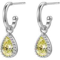 Hey Happiness Oorbellen 'August Birthstone' zilver