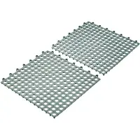Westmark Afdruipmat Bar – flexibele afdruipmatten voor het drogen van borden, bestek en glazen, afdruipmat voor de gootsteen – kunststof, 2 stuks, 61762270