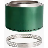 Solo Stove Yukon 2.0 met vloerstandaard kleur Cascade (Groen)