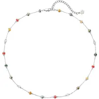 Hey Happiness Ketting 'Earth Glow' zilver