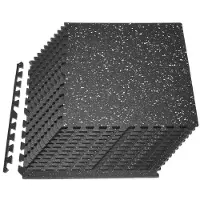 Vevor 24 x Puzzelmat Vloerbeschermingsmat 610 x 610 x 14 mm