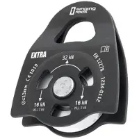 Singing Rock Pulley Extra Pulley Black