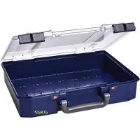 Raaco CarryLite 80 4x8-0 - Assortimentsdoos - Stevige kunststof - Blauw