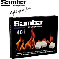 Samba Aanmaakblokjes Wit - 1120 Stuks - Veilig & Snel Aansteken van BBQ en Haard