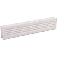 Toolstation Deurventilatie rooster 2-delig 455x90mm wit