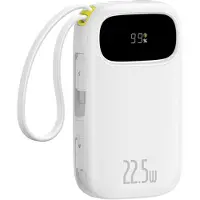 Baseus EnerFill FC31 - Powerbank - 10000mAh - Snelladen - Witte Digitale Display