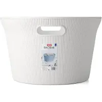 TATAY Baobab 35l Clothes Basket Transparant