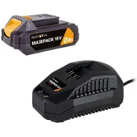 Batavia 18V Starter Set - Incl. 2.0Ah Accu + 2.4A Oplader