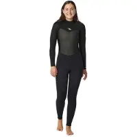 Rip Curl Omega 43gb Steamer 4/3 Mm Dames Neopreen Wetsuit Met Lange Mouwen En Rugrits