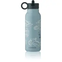 Liewood - Kid's Falk Water Bottle 350 - Isoleerfles 350 ml, turkoois