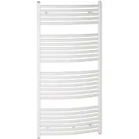 Zehnder Zeno handdoekradiator 80x50cm Staal Wit glans ZNT080050
