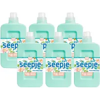 Seepje 6x Wasmiddel Wol & Fijn Vrolijke Lotus 945 Ml