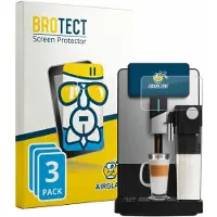 BROTECT Screenprotector 3 Stuks voor Cecotec Cremmaet Latte Art A90_EU01 Beschermglas transparant