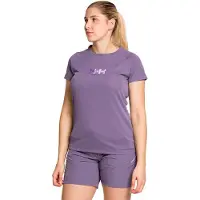 Trangoworld Kempsey T-shirt Met Korte Mouwen Paars M Vrouw