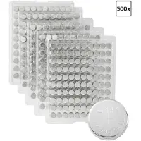 Voltcraft Knoopcel LR44 1.5 V 500 stuk(s) 140 mAh Alkaline AG13