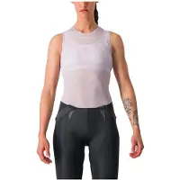 Castelli - Women's Pro Mesh Sleeveless - Fietsonderhemd L, roze