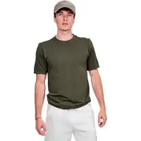 The Mountain Studio Two Tone Tech T-shirt Met Korte Mouwen Groen S Man