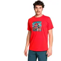 Trangoworld Warnick T-shirt Met Korte Mouwen Rood XL Man