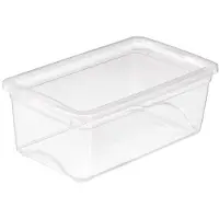 Sunware - Omega opbergbox 6L transparant - 33,7 x 19,4 x 12,6 cm