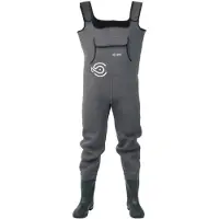 SERT Thermo Protect Neoprene Wader 4 Mm Grijs EU 42-43 Man
