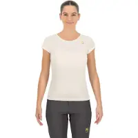 Karpos Loma Evo T-shirt Met Korte Mouwen Beige M Vrouw