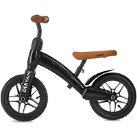 Deryan Luxe Loopfiets 10 inch - Kinderfiets - Zwart