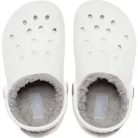 Crocs Baya Lined Clog Kids White/Light Grey Maat 30/31 US C13