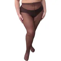 Pamela mann panty 30 denier donkerbruin female | Maat: 52-54