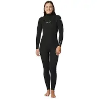 Rip Curl D/patrol 3/2 Mm Perf Dames Wetsuit Van Neopreen Met Lange Mouwen En Rits Op De Borst