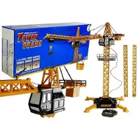 Lean Toys Grote bouwkraan Verstelbare haak met afstandsbediening 182 cm