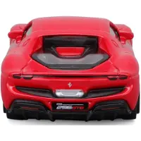 Bburago Ferrari 296 GTB lengte 10 cm 18-36055RED schaalmodel 1:43 modelauto speelgoedauto