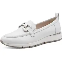Tamaris Mocassin - Suède - Wit - Maat 39