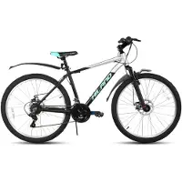 Hiland Mountainbike - 29 Inch - 18 Versnellingen - Mechanische Schijfremmen - Verende Voorvork - MTB voor Heren & Dames