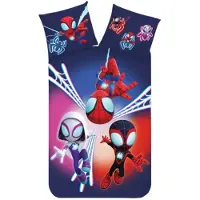 BrandMac Spiderman Peuterdekbedovertrek Spidey - 100 x 135 cm - Katoen
