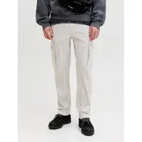 Jack & Jones Cargobroek 'JJIPAUL JJFLAKE' lichtgrijs