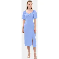 Hiccups for Kids Sweetheart Hals Midi Jurk met een Zijsplit